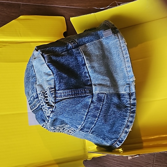 MARC JACOBS PATCHWORK DENIM BUCKET HAT SIZE XS/S - Picture 17 of 17
